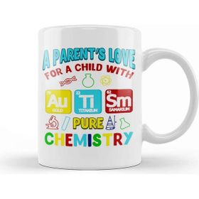 Baskı Dükkanı Parent S Love For Child With Autism Pure Chemistry Kupa
