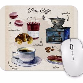 Baskı Dükkanı Paris Coffee Mouse Pad