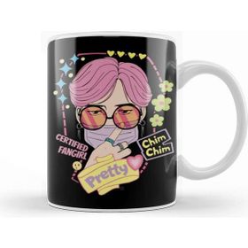 Baskı Dükkanı Park Jimin Pretty Jimin Certified Fan Girl Kupa