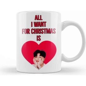 Baskı Dükkanı Park Seo Joon Christmas Edition Kupa