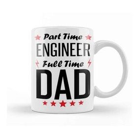 Baskı Dükkanı Part Time Engineer Full Time Dad Kupa