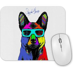 Baskı Dükkanı Pastor Alemao Pug Köpek Mouse Pad