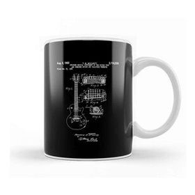 Baskı Dükkanı Patent 1955 Gibson Les Paul Guitar Kupa