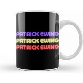Baskı Dükkanı Patrick Ewing Basketball Gifts Vintage Retro Rainbow Quotes For Boys And Dad Kupa