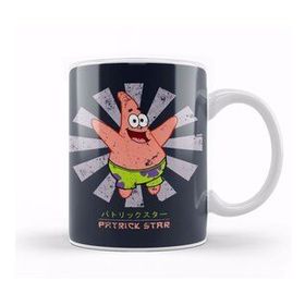 Baskı Dükkanı Patrick Star Retro Japanese Kupa