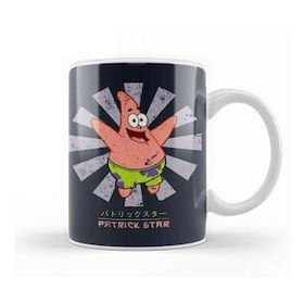 Baskı Dükkanı Patrick Star Retro Japanese Kupa