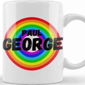 Baskı Dükkanı Paul George Basketball Gifts Vintage Retro Rainbow Quotes For Boys And Ddad Kupa