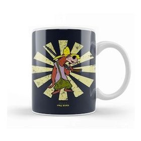 Baskı Dükkanı Paw Rugg Retro Japanese Hillbilly Bears Kupa