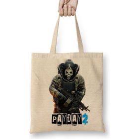 Baskı Dükkanı Payday 2 Skulldozer Bez Kadın Günlük Çanta