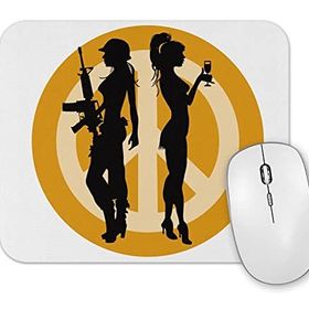 Baskı Dükkanı Paz E Amor Mouse Pad