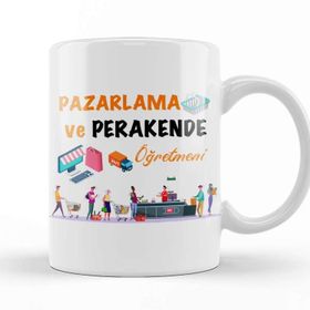 Baskı Dükkanı Pazarlama ve Perakende Öğretmeni Kupa