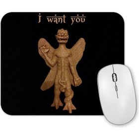 Baskı Dükkanı Pazuzu Mouse Pad