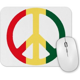 Baskı Dükkanı Peace Reggae Mouse Pad