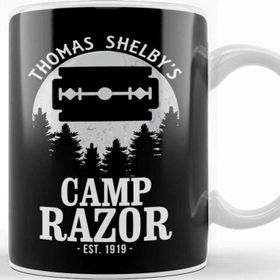 Baskı Dükkanı Peaky Blinders Thomas Shelbys Camp Razor Kupa