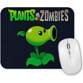 Baskı Dükkanı Peashooter Plants ve Zombies Mouse Pad