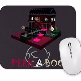 Baskı Dükkanı Peek a Boo Mouse Pad
