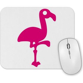 Baskı Dükkanı Pembe Yavru Flamingo 2 Mouse Pad