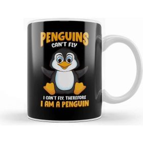 Baskı Dükkanı Penguins Can T Fly And Therefore I Am A Penguin Kupa