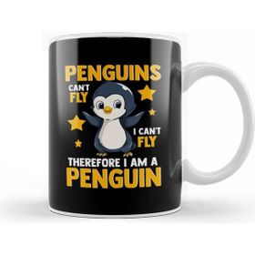Baskı Dükkanı Penguins Can T Fly And Therefore I Am A Penguin Kupa