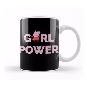 Baskı Dükkanı Peppa Pig Girl Power Kupa