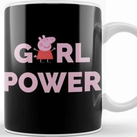 Baskı Dükkanı Peppa Pig Girl Power Kupa
