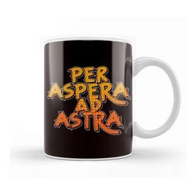 Baskı Dükkanı Per Aspera Ad Astra Latin Language Phrase Saying Inspiration Kupa
