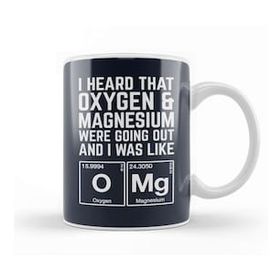 Baskı Dükkanı Periodic Table Oxygen And Magnesium's Relationship Omg Kupa