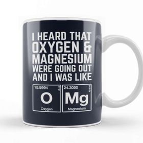 Baskı Dükkanı Periodic Table Oxygen And Magnesium's Relationship Omg Kupa