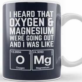 Baskı Dükkanı Periodic Table Oxygen And Magnesium's Relationship Omg Kupa