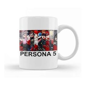 Baskı Dükkanı Persona 5 Striker All Character Kupa