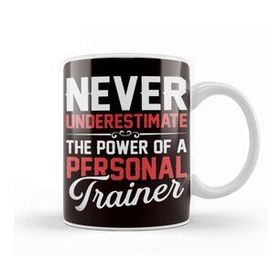 Baskı Dükkanı Personal Trainer Power Workout Fitness Instructor Gym Sports Kupa