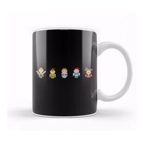 Baskı Dükkanı Peter Pan All Pixel Characters Kupa