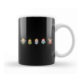 Baskı Dükkanı Peter Pan All Pixel Characters Kupa