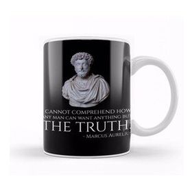 Baskı Dükkanı Philosophy Marcus Aurelius Quote Kupa