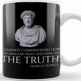 Baskı Dükkanı Philosophy Marcus Aurelius Quote Kupa