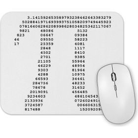 Baskı Dükkanı Pi Sayısı Matematik Özel Tasarım Mouse Pad