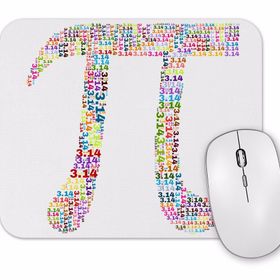 Baskı Dükkanı Pi Sayisi Mathematica Matematik Özel Tasarim Pi Günü Mouse Pad