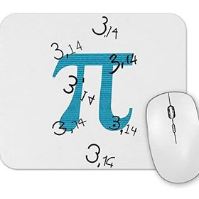 Baskı Dükkanı Pi Sayisi Mathematica Matematik Özel Tasarim Pi Günü Mouse Pad