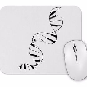 Baskı Dükkanı Piano Piyano Müzik Notaları Mouse Pad
