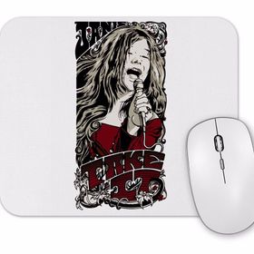 Baskı Dükkanı Piece of My Heart Janis Joplin Mouse Pad