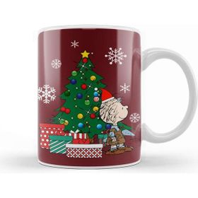 Baskı Dükkanı Pig Pen Peanuts Around the Christmas Tree Kupa