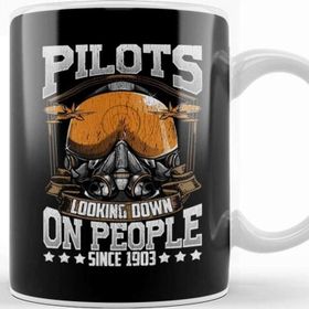 Baskı Dükkanı Pilots Looking Down on People Since 1903 Pun Kupa