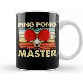 Baskı Dükkanı Ping Pong Master Table Tennis Pingpong Players Kupa