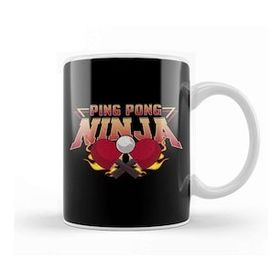 Baskı Dükkanı Ping Pong Ninja Table Tennis Pingpong Player Kupa