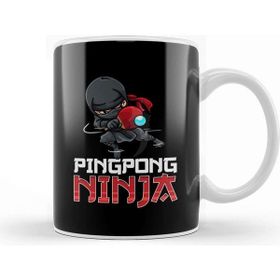 Baskı Dükkanı Pingpong Ninja Table Tennis Pingpong Player Kupa