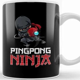 Baskı Dükkanı Pingpong Ninja Table Tennis Pingpong Player Kupa