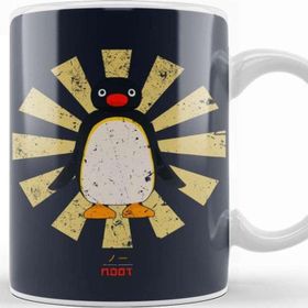 Baskı Dükkanı Pingu Noot Retro Japanese Kupa