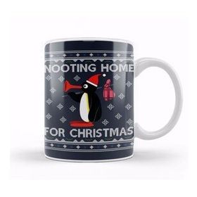 Baskı Dükkanı Pingu Nooting Home for Christmas Kupa