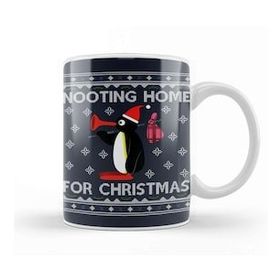 Baskı Dükkanı Pingu Nooting Home for Christmas Kupa