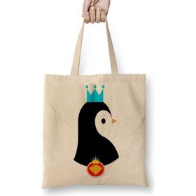 Baskı Dükkanı Pinguim Pengüen Bez Çanta